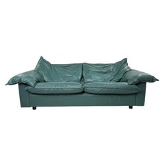 Vintage Giovanni Erba & Co. Leather Couch