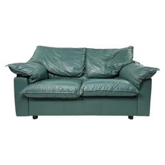 Vintage Giovanni Erba & Co. Leather Couch
