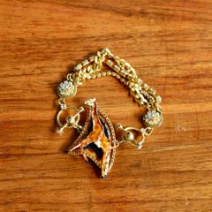 Vintage Giraffe Bracelet Lunch at the Ritz 1990s