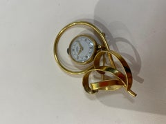 Vintage Girard Perregaux Mid Century Modern Ladies Watch Brooch Pin