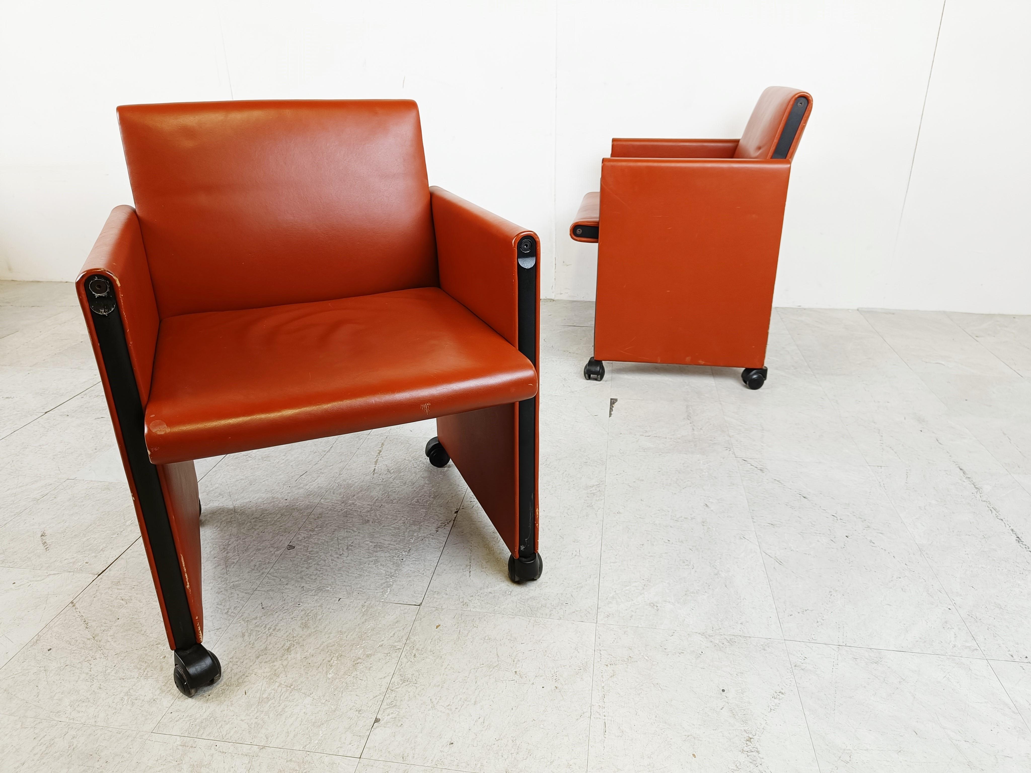 Vintage Giulietta Chairs by Afra and Tobia Scarpa for Meritalia, 1980s 3