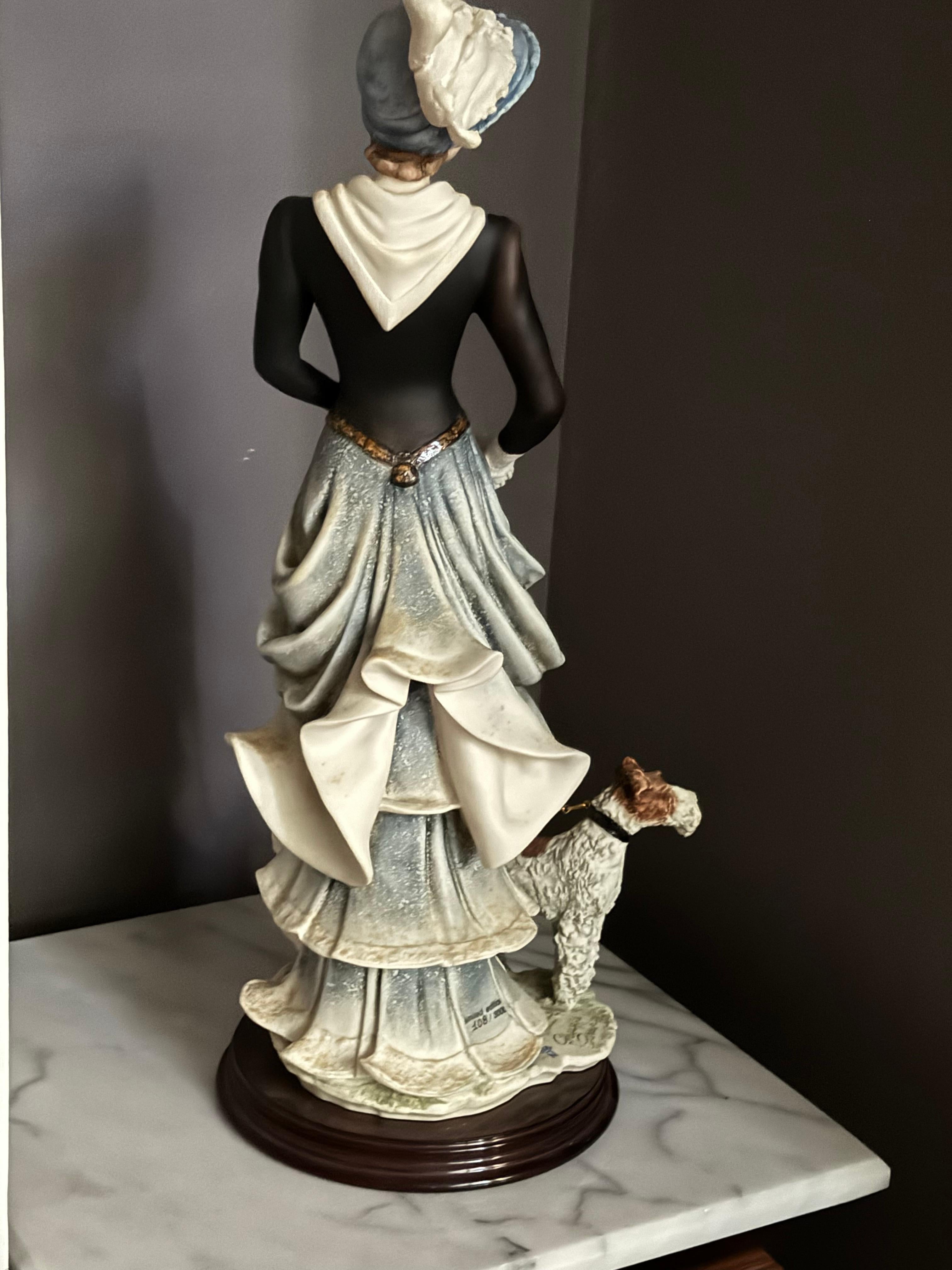 Statuette Giuseppe Armani d'epoca, edizione limitata made in Italy con certificazione in vendita 4