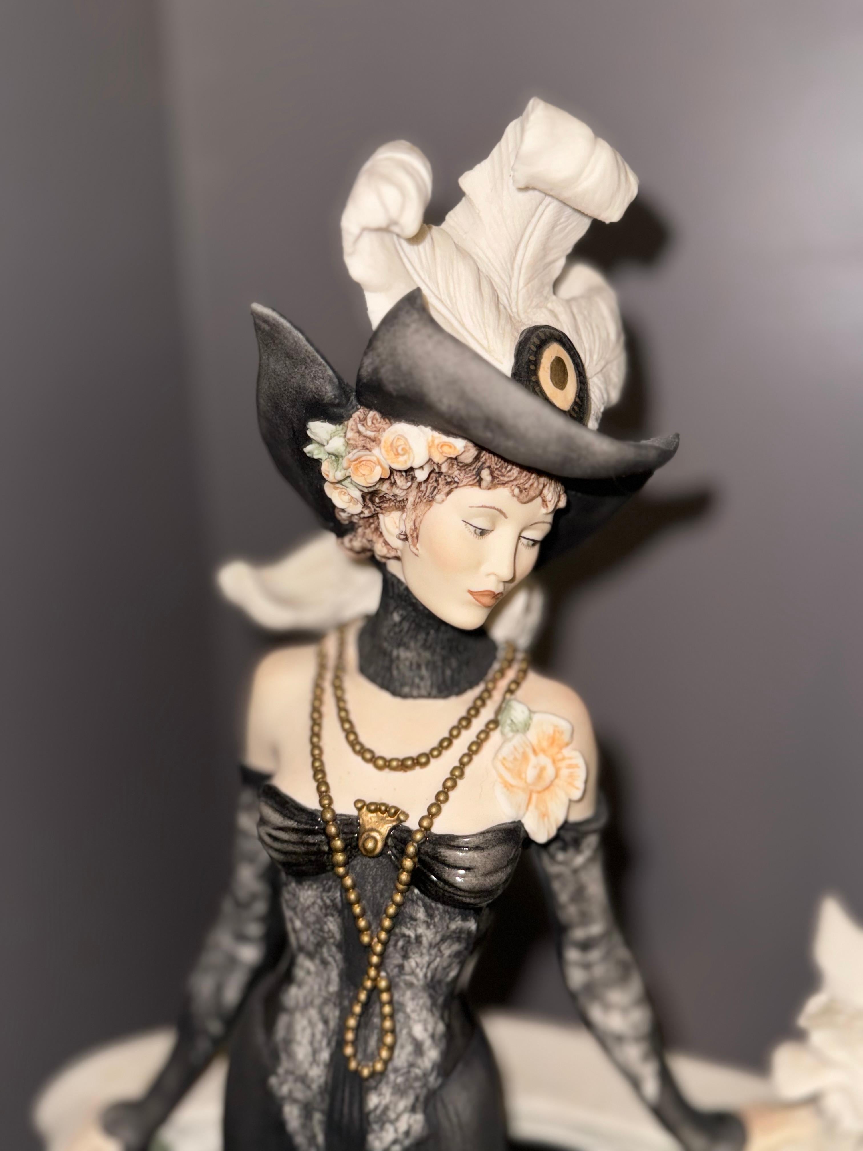 Statuette Giuseppe Armani d'epoca, edizione limitata made in Italy con certificazione in vendita 3