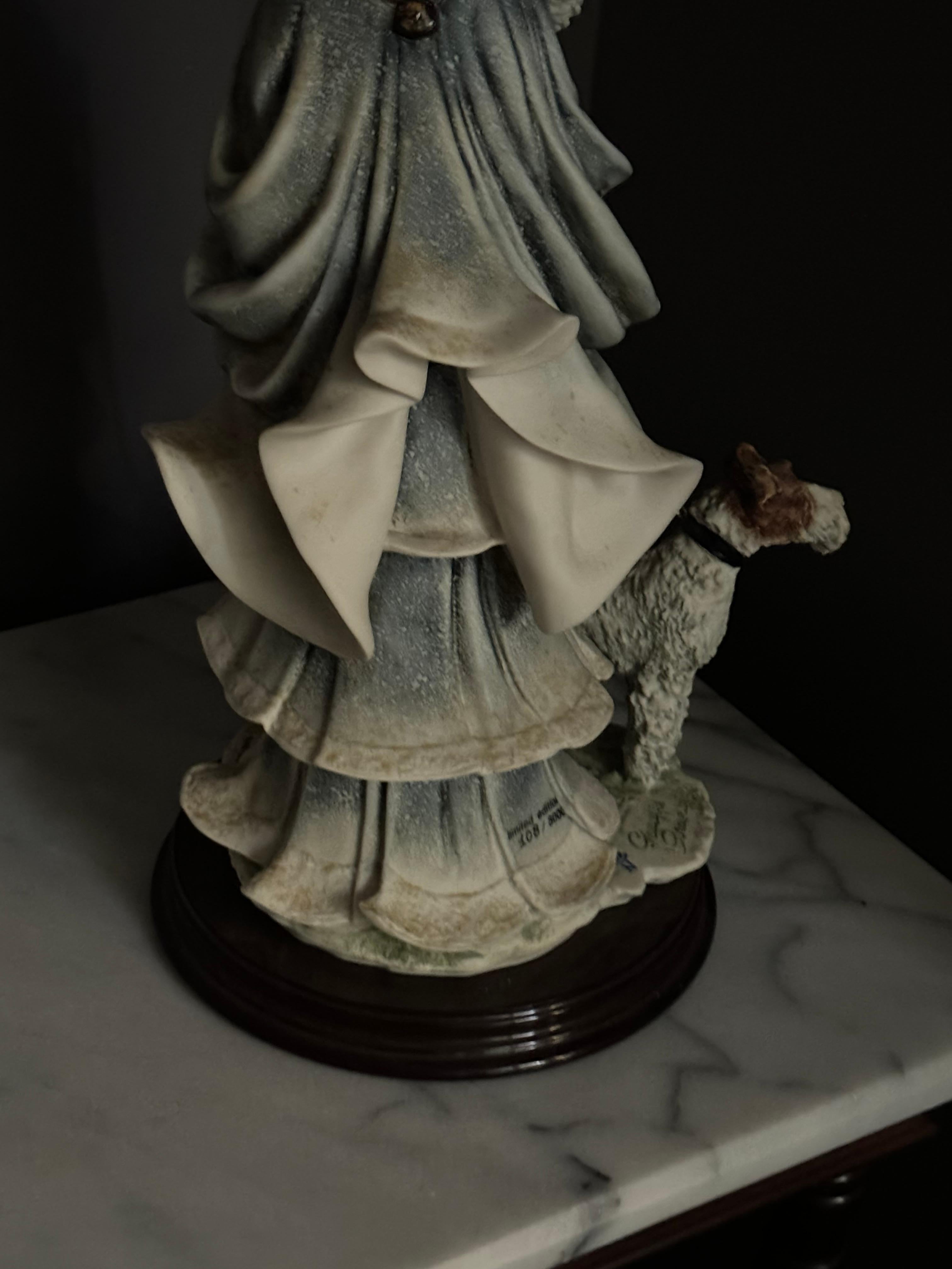 Statuette Giuseppe Armani d'epoca, edizione limitata made in Italy con certificazione in vendita 8