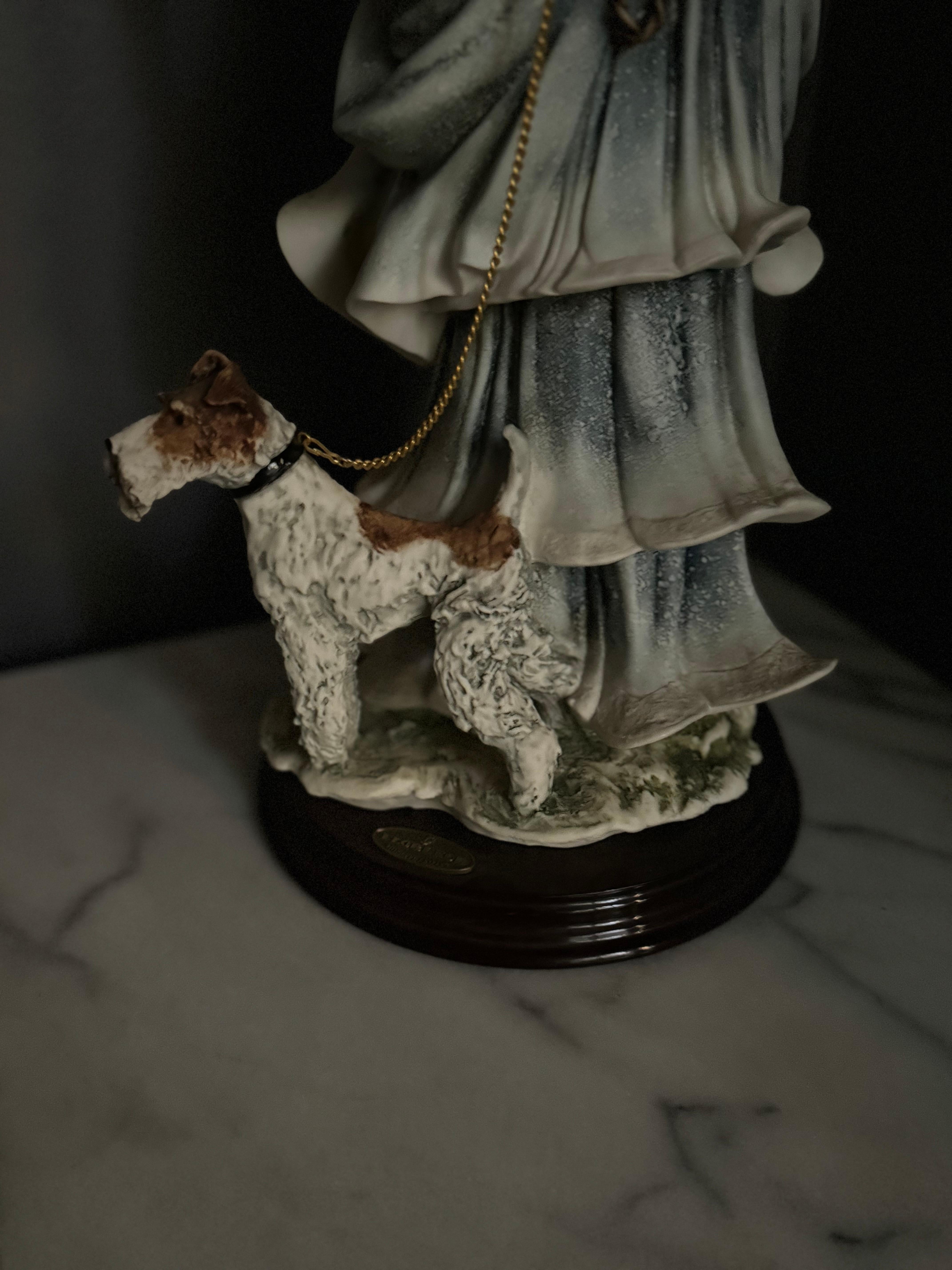 Statuette Giuseppe Armani d'epoca, edizione limitata made in Italy con certificazione in vendita 3