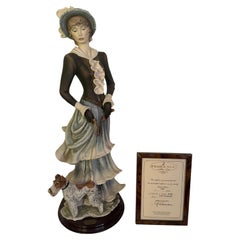 Vintage Giuseppe Armani figurines, limited edition made in Italy with certifica