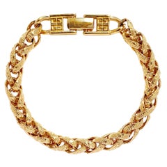 Bracciale a catena bizantino Givenchy vintage, anni '80