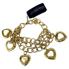 Retro Givenchy Charm Bracelet 1980s