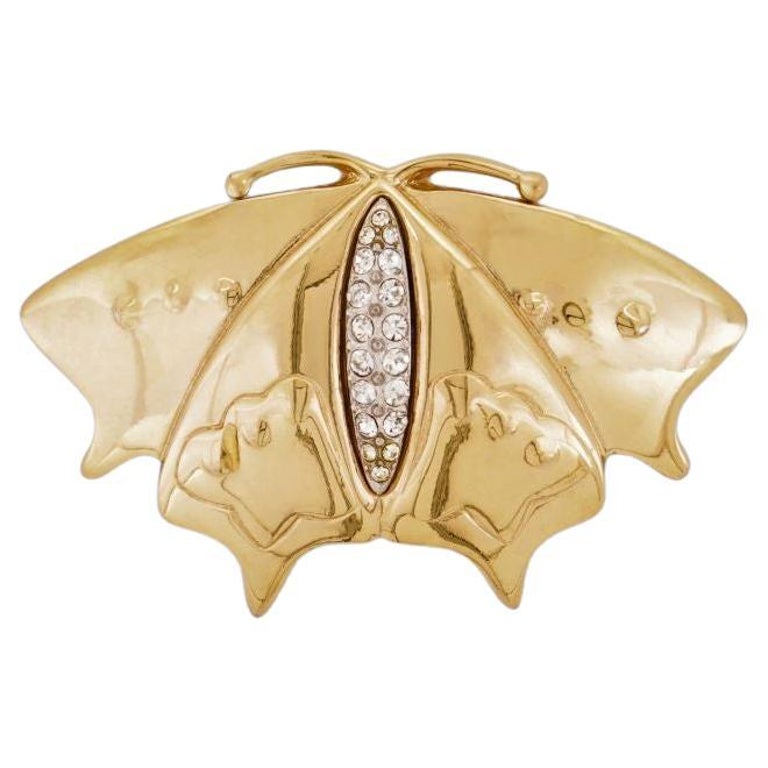 Vintage Givenchy Costume Butterfly Pin Brooch For Sale at 1stDibs