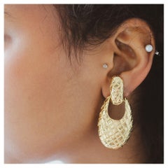 Vintage Givenchy Earrings 1980s Clip On