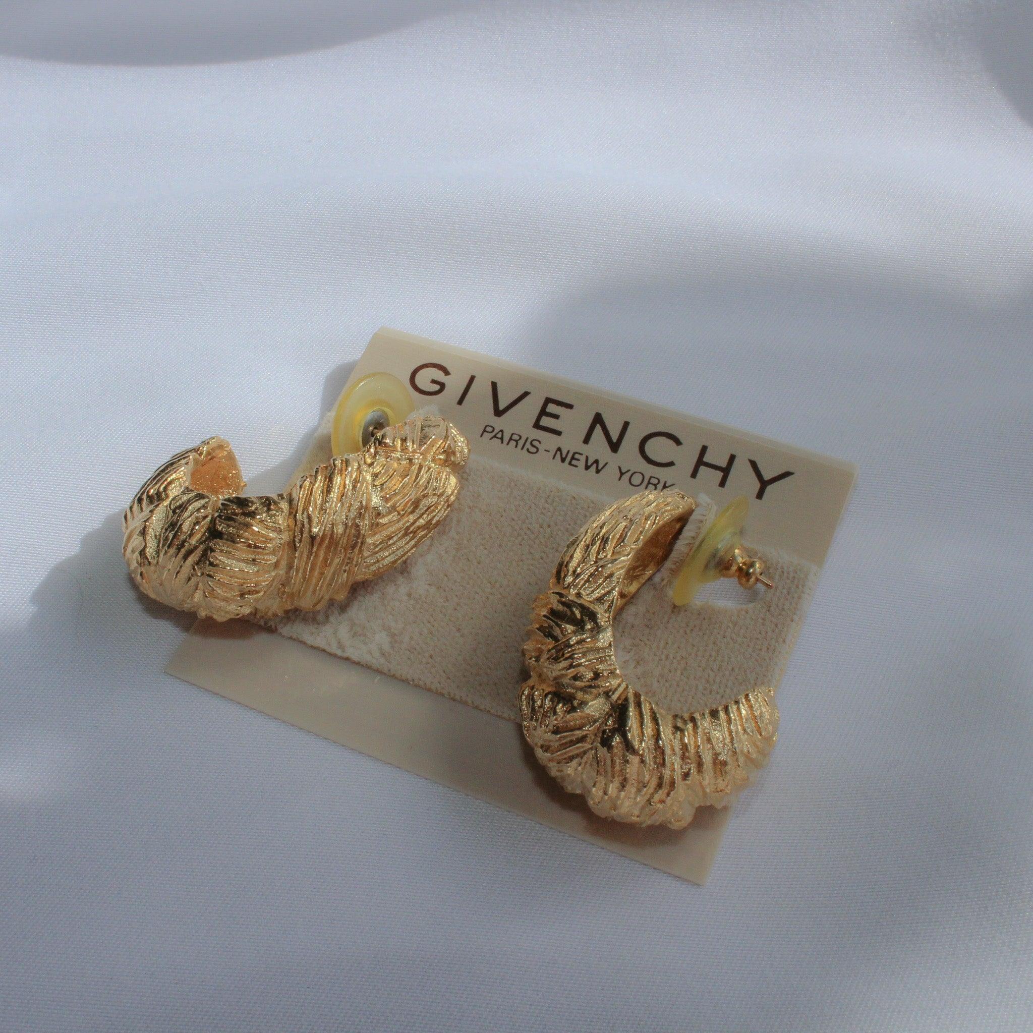 Vintage Givenchy Earrings 1980s for Pierced Ears In Excellent Condition In London, GB