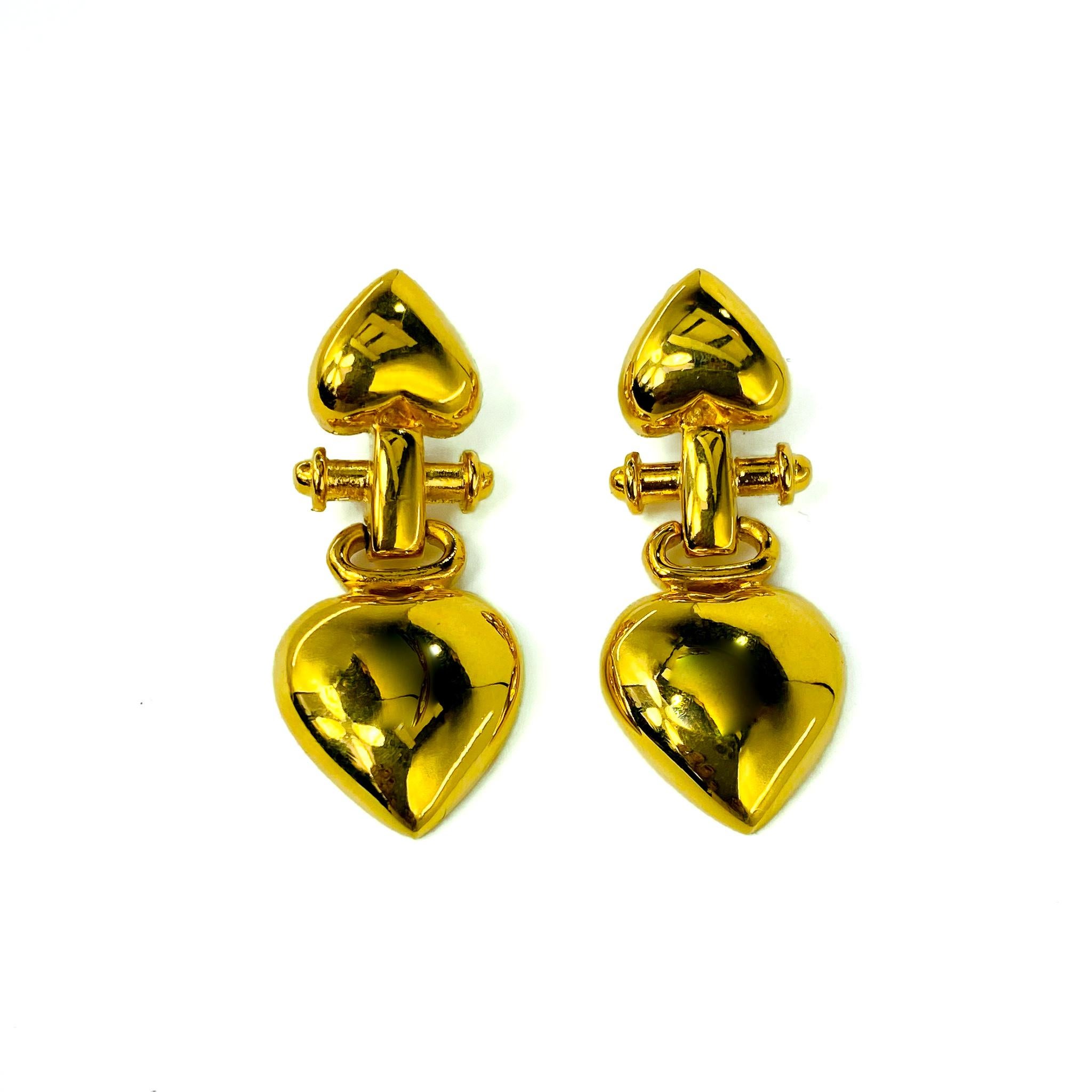 givenchy heart earrings