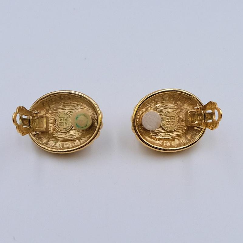 givenchy clip on earrings