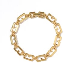 Givenchy Bracelet à maillons G vintage, années 1980