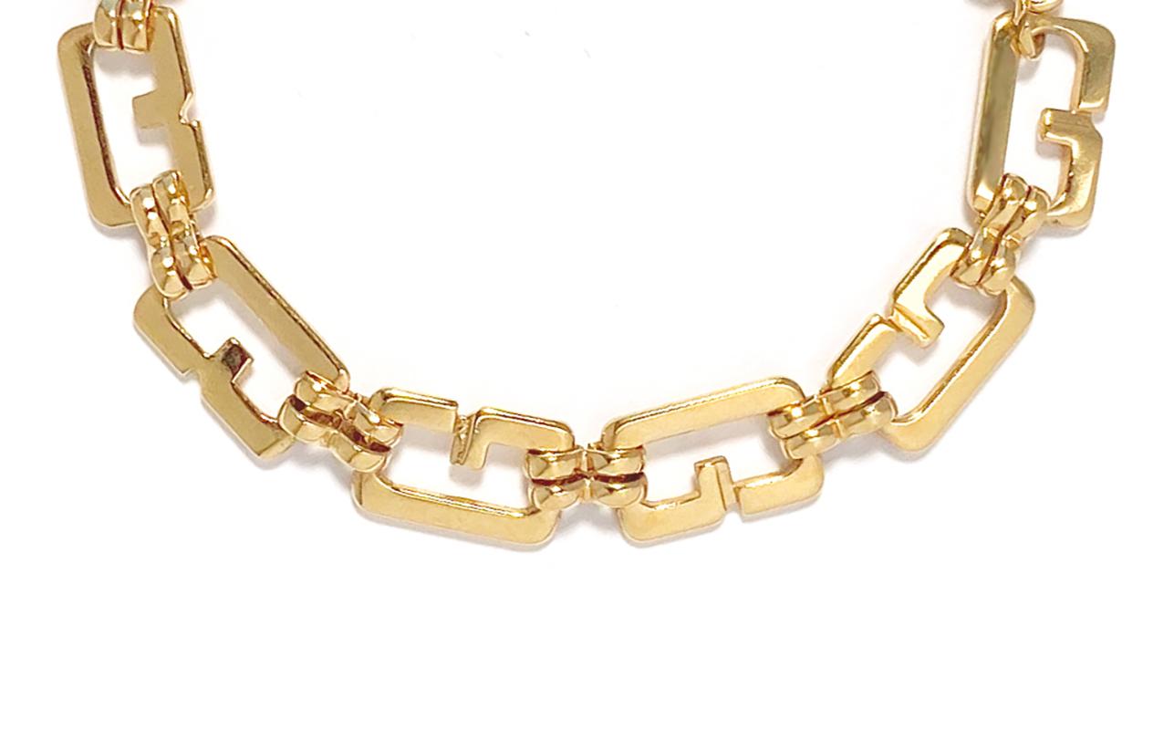vintage givenchy gold bracelet