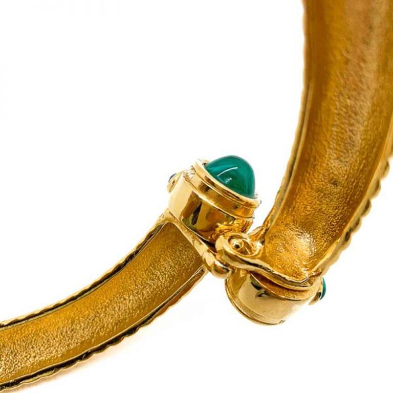 Vintage Givenchy Gold Juwelen-Torque-Halskette 1980er Jahre Damen im Angebot
