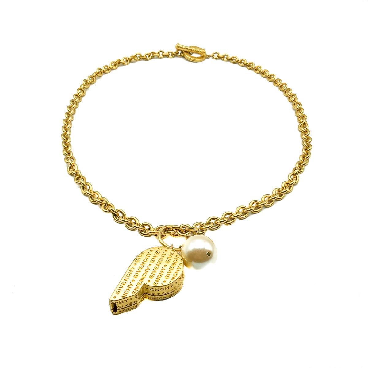 chanel whistle necklace