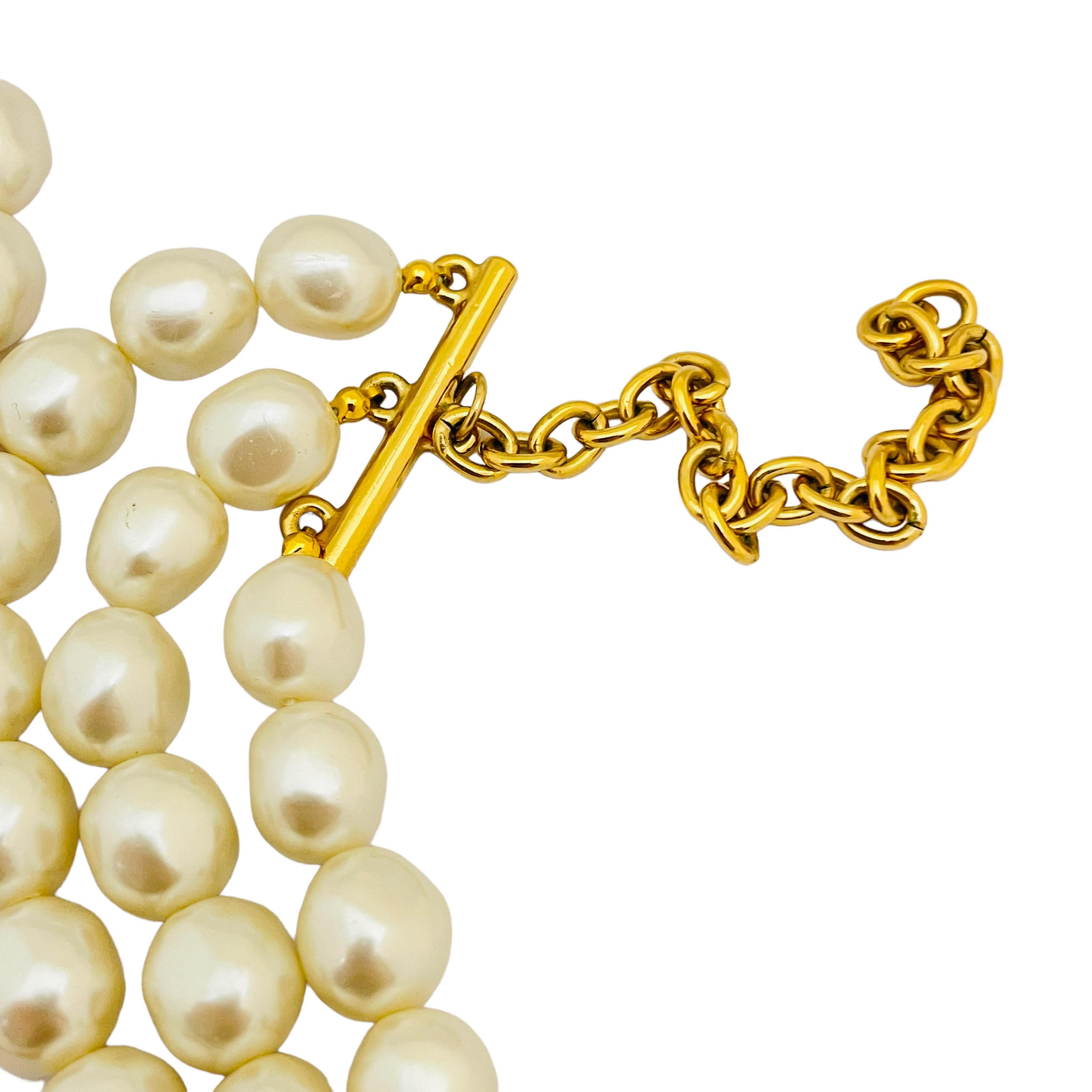 givenchy pearl necklace