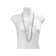 Vintage Givenchy Gold Tone Diamante Link Chain Necklace, Circa 1990s