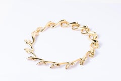 Collar Vintage Givenchy Heavy Gold Tone Link