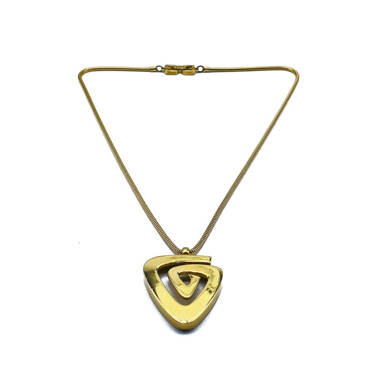 Modernist Vintage Givenchy Necklace 1970s - 1976 Collection