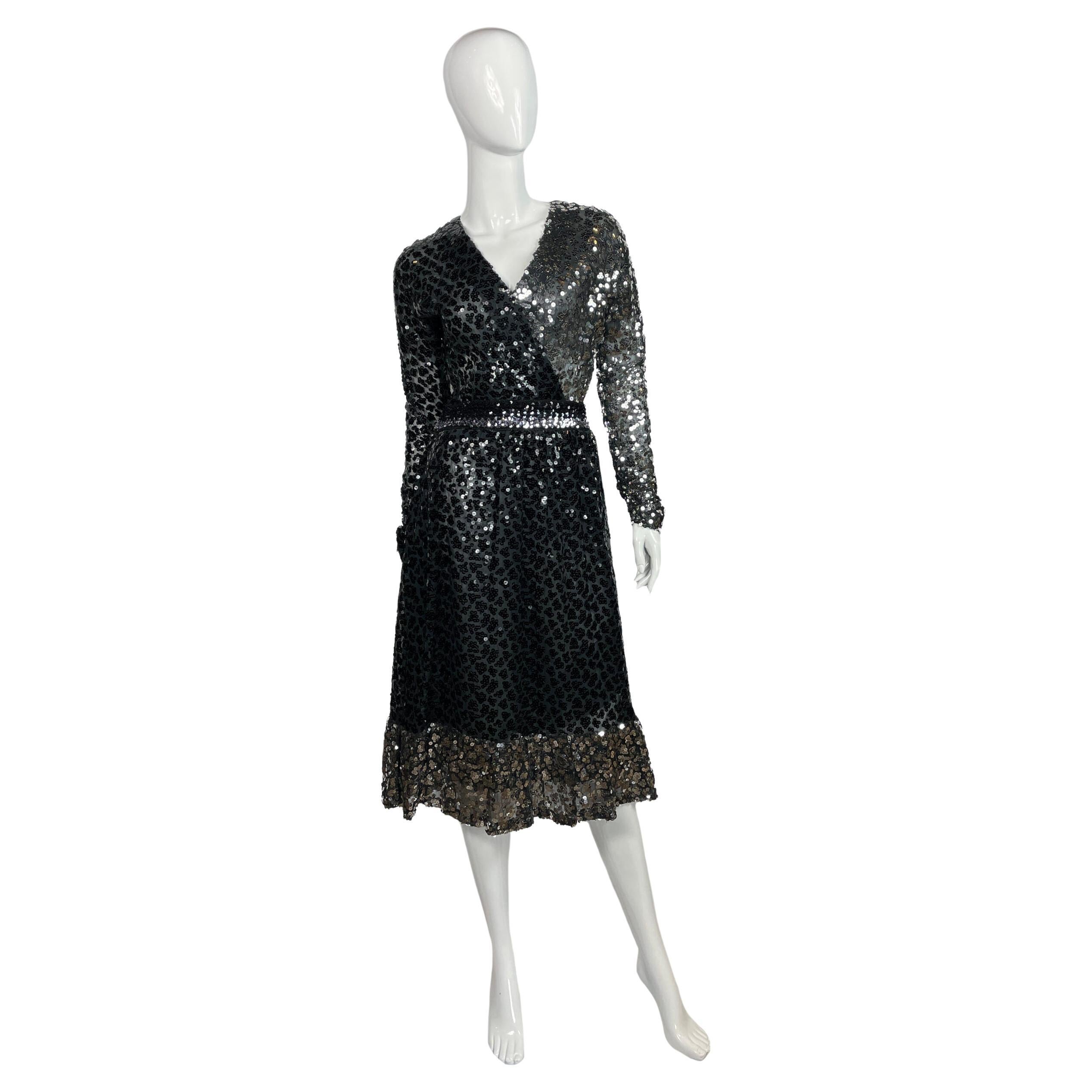 Vintage Givenchy Nouvelle Boutique Demi Couture A-line Dress, 1980s