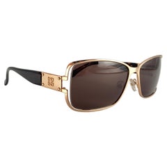 Vintage Givenchy Paris Gold & Tortoise Frame 2000'S  Sunglasses