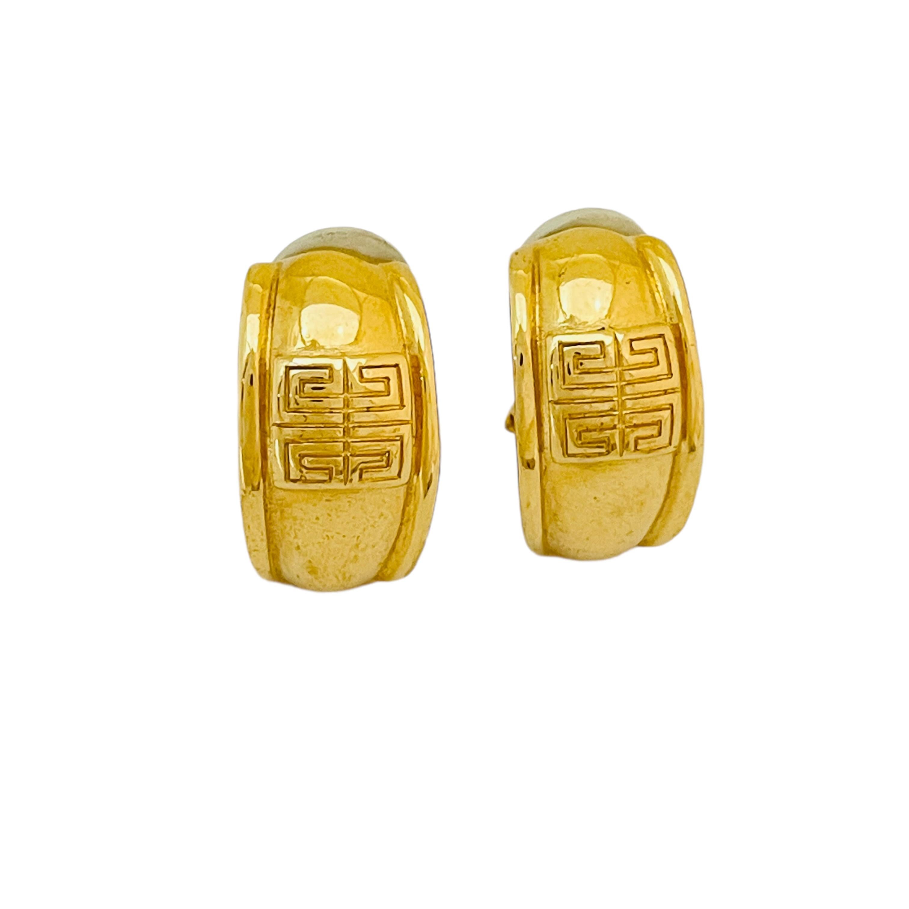 givenchy door knocker earrings