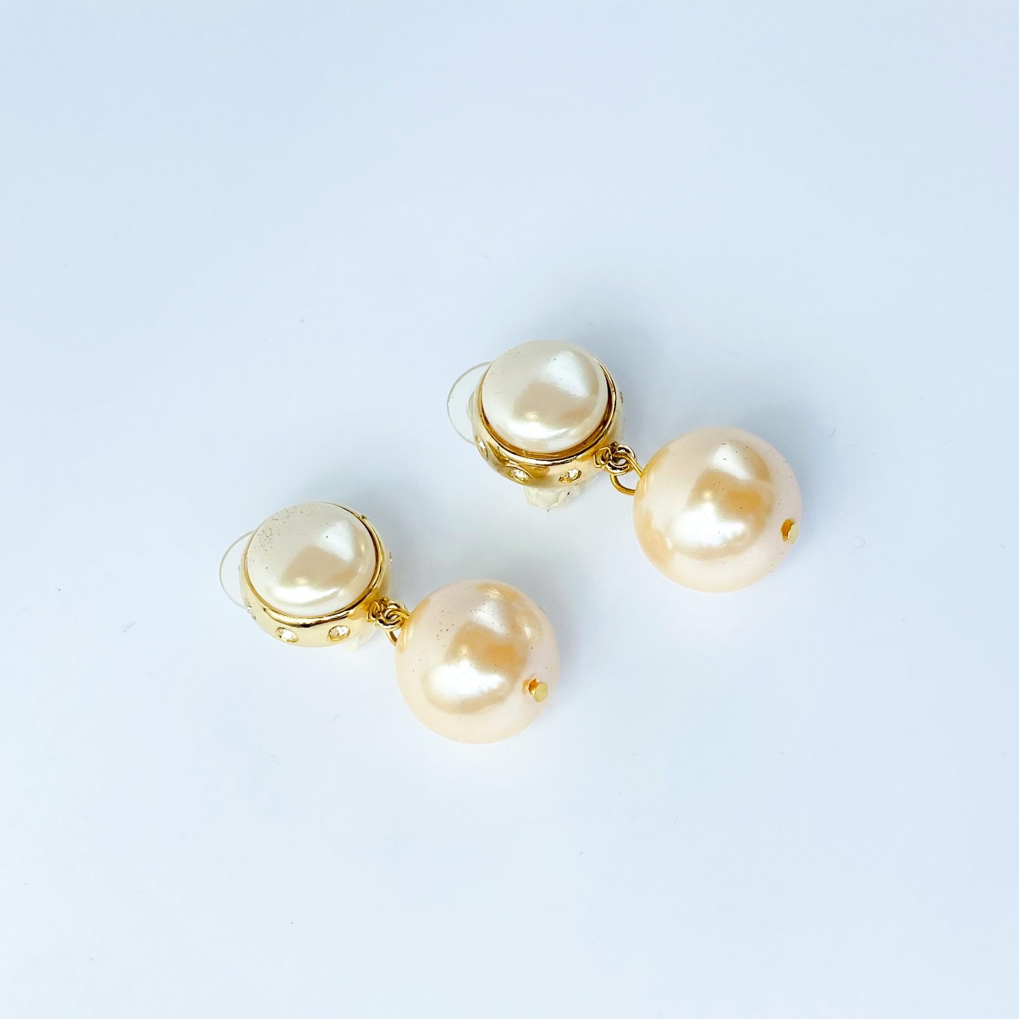 givenchy earrings pearl