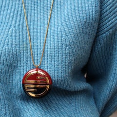 Collier à pendentifs Givenchy Vintage Collection 1970 - 1977