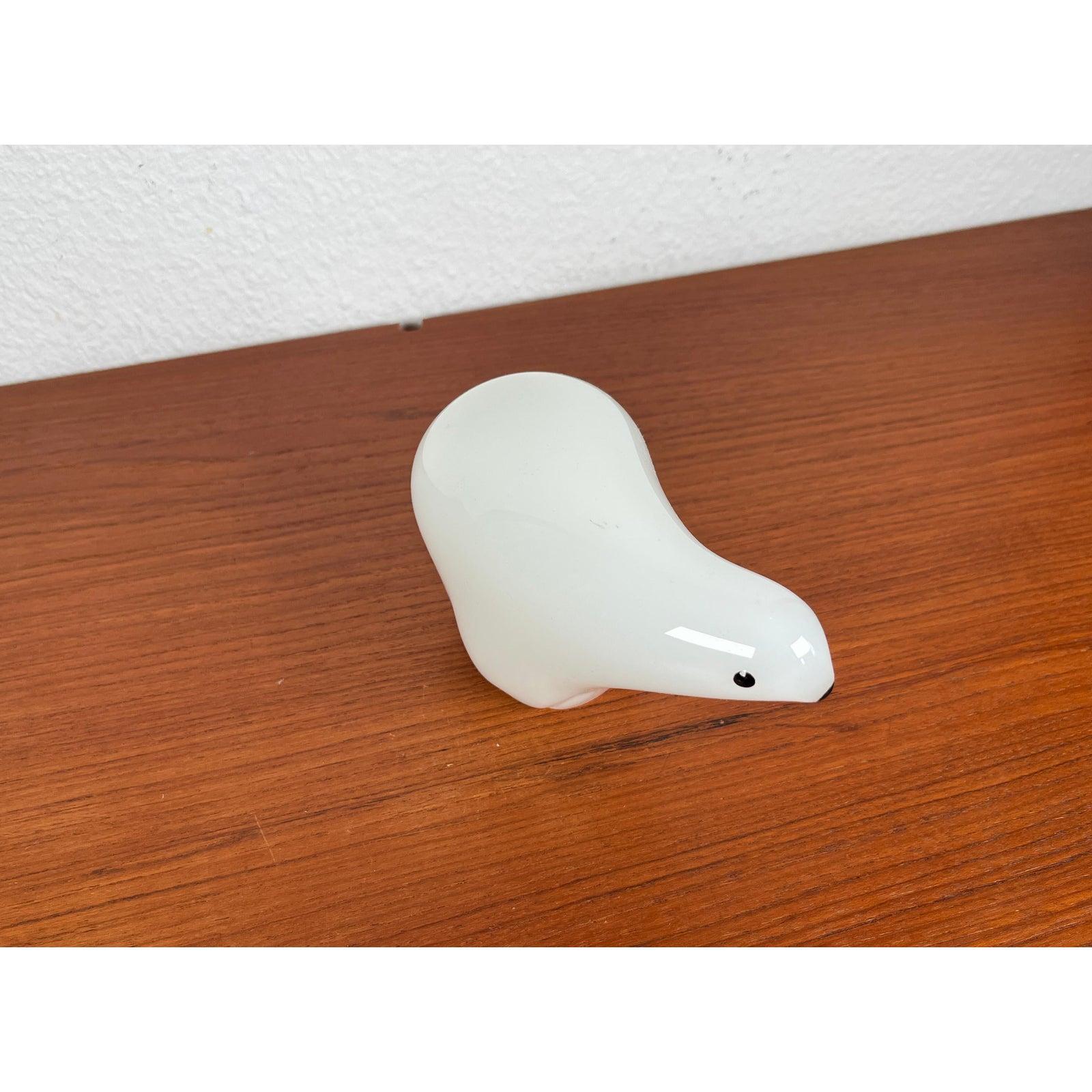 Vetro Figurina Glas Icebear d'epoca, anni '70 in vendita