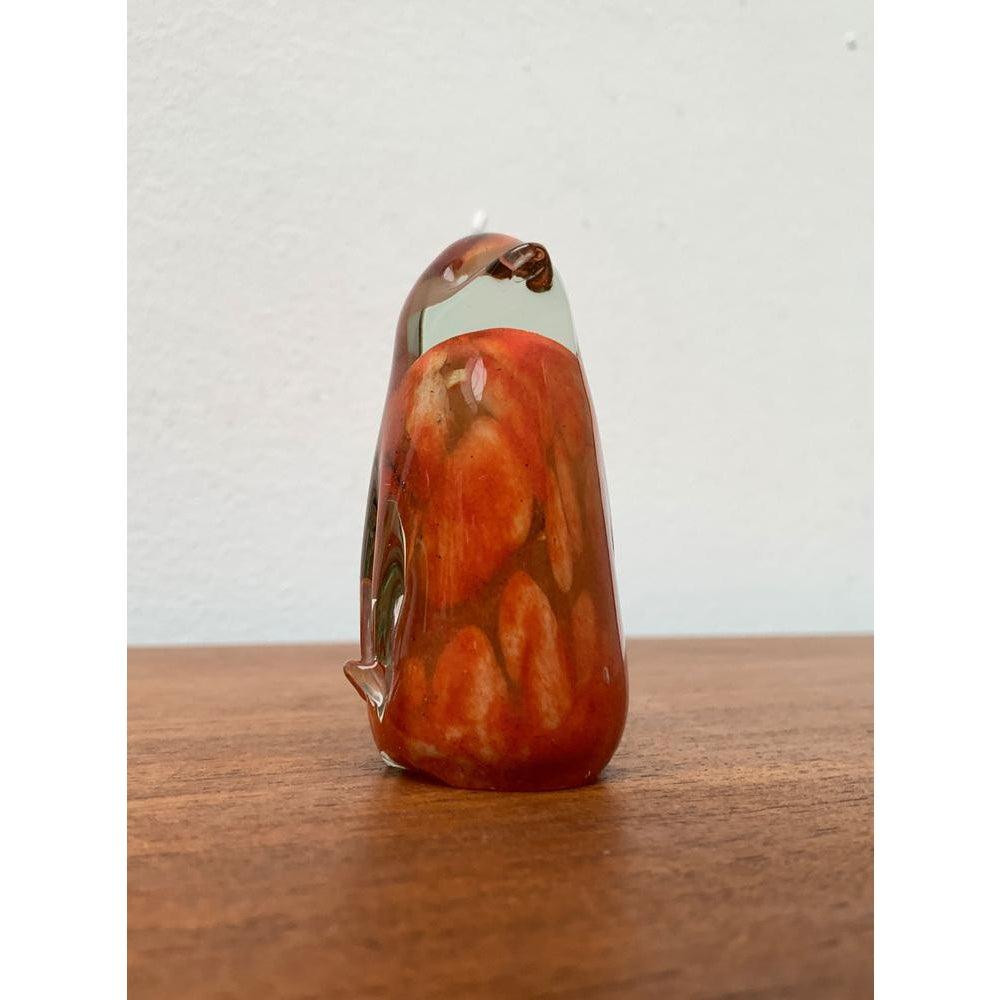 Escultura pingüino animal de vidrio vintage de Mtarfa Glassblowers en venta 6