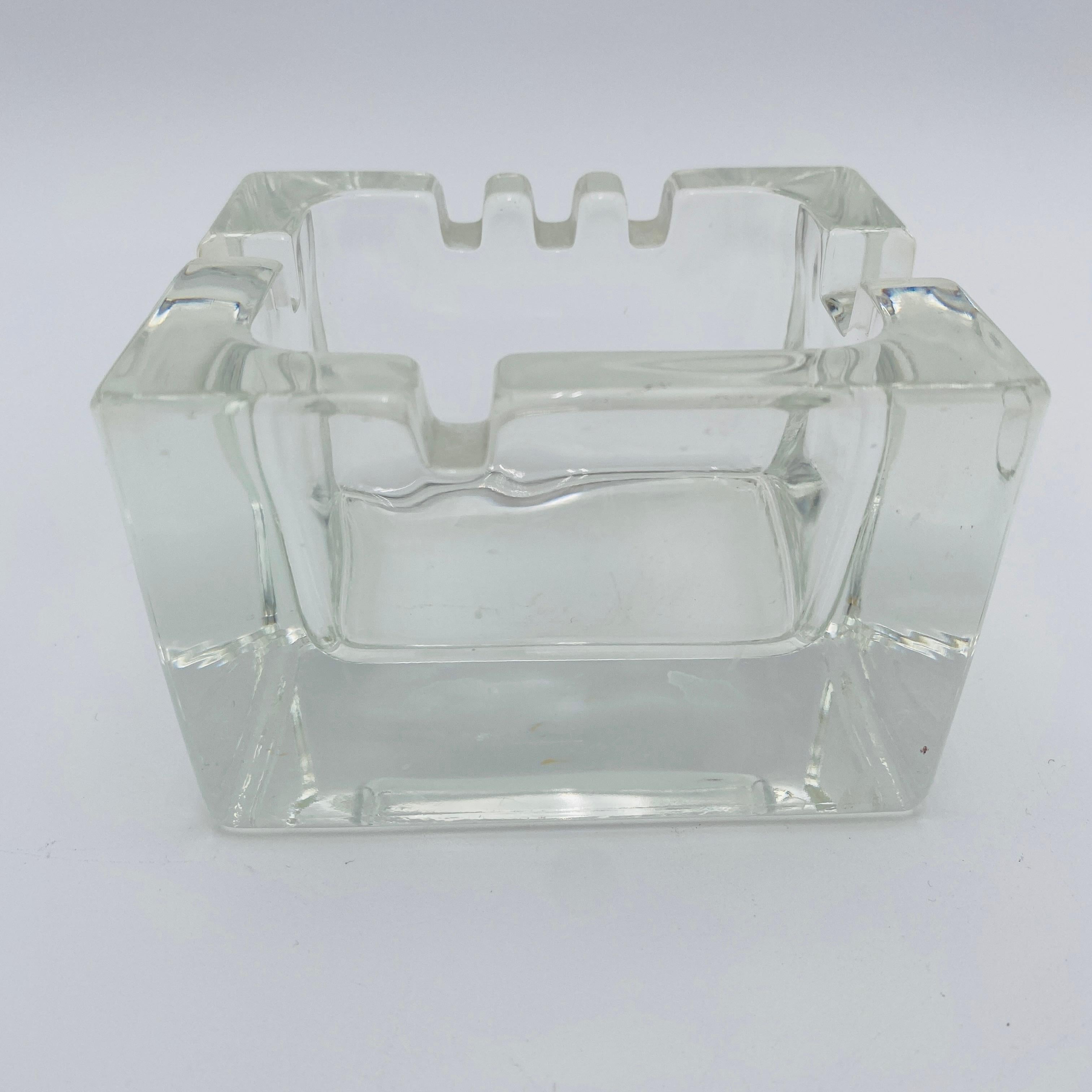 Cenicero de cristal vintage de Kaj Franck, Finlandia, años 60 Finlandés en venta