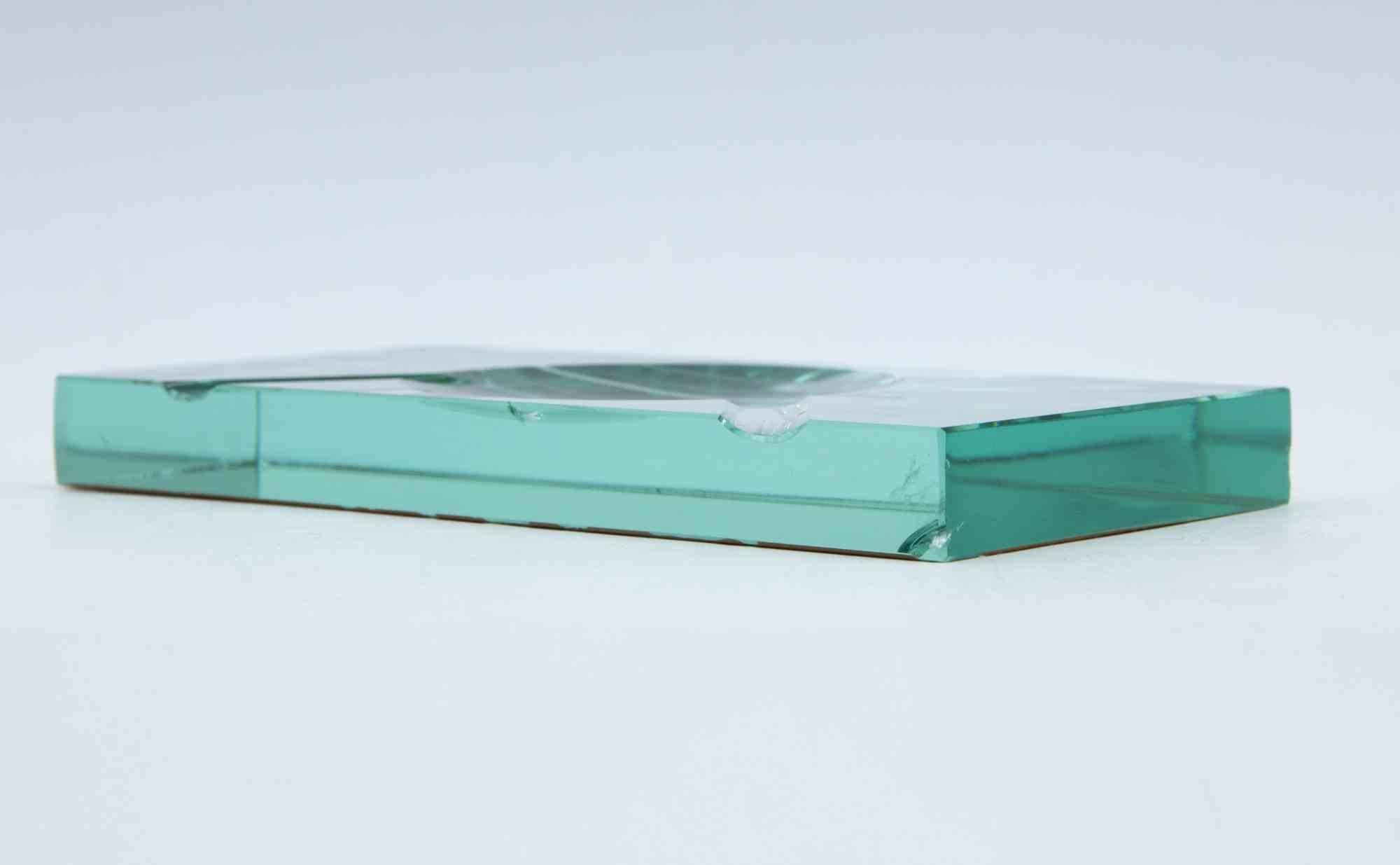 Vintage Glass Ashtray, Italy, 1970s In Good Condition For Sale In Roma, IT