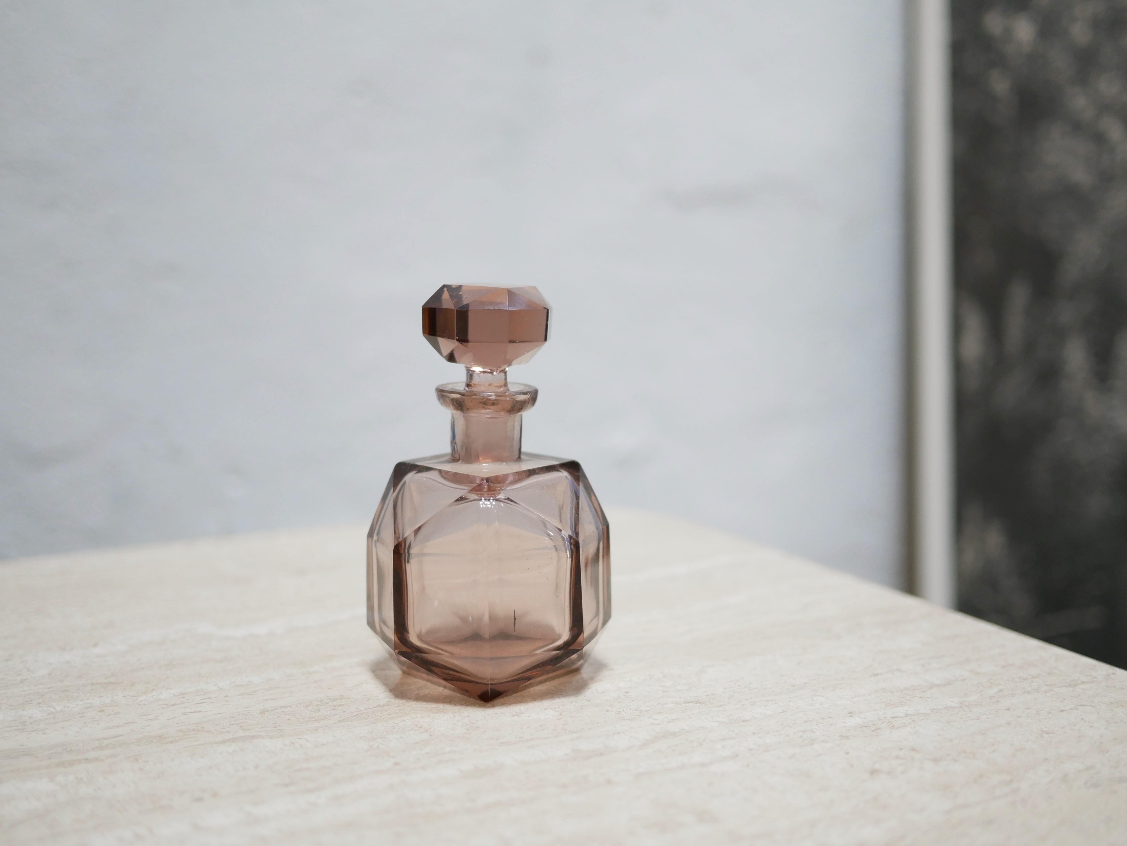 20th Century Vintage Glass Bottle For Sale