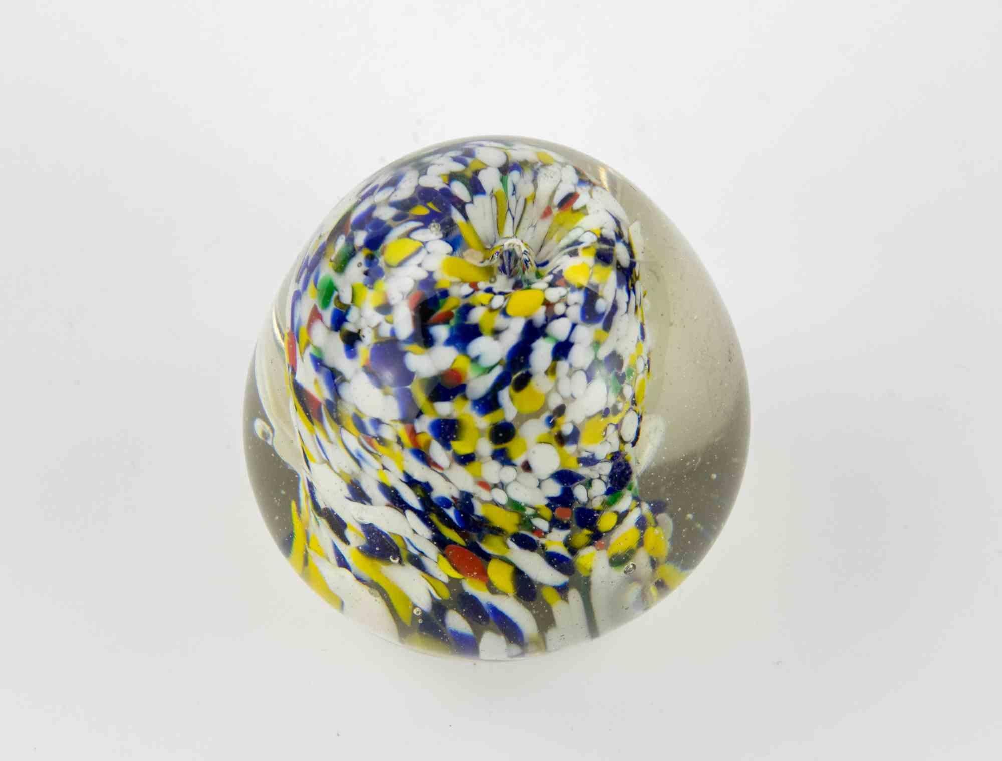 Vintage Glass Bowl, 1970s In Good Condition For Sale In Roma, IT