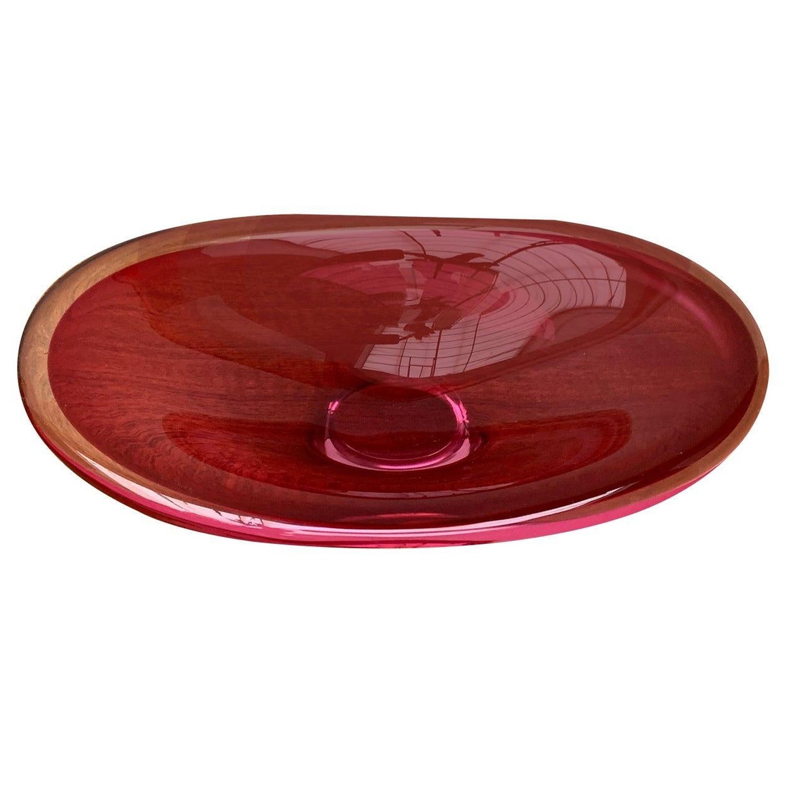 Vintage Glass Bowl, 1970s