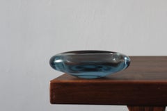 Ciotola in vetro vintage di Per Lütken per Holmegaard, anni '50