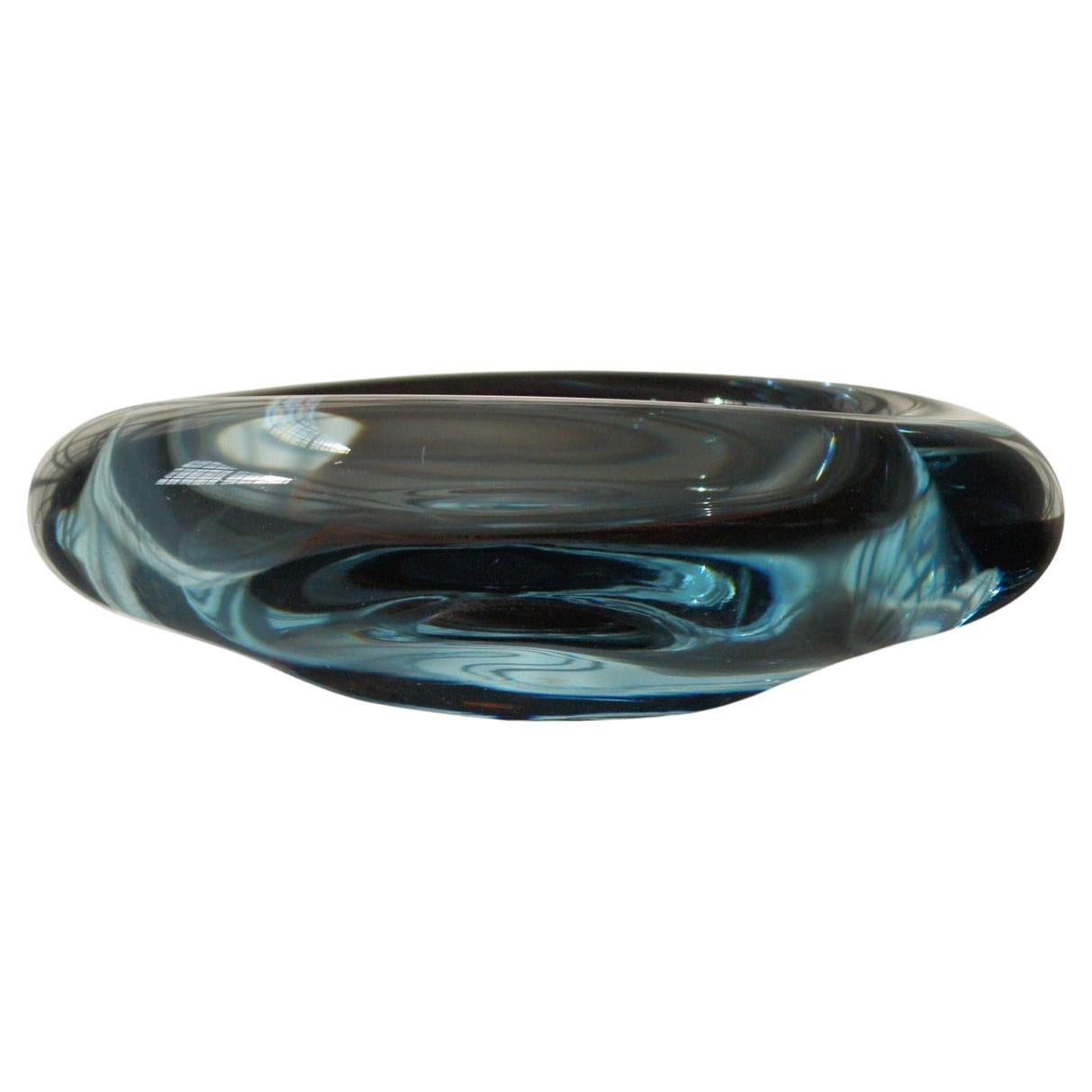 Vintage Glass Bowl by Per Lütken for Holmegaard, 1950s