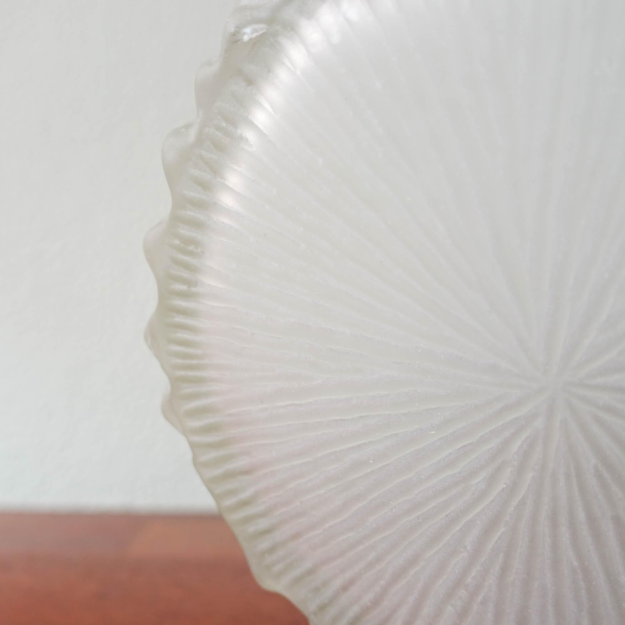 Vintage Glass Bowl Northern Lights by Tauno Wirkkala for Humppilla Finland, 1970 For Sale 2