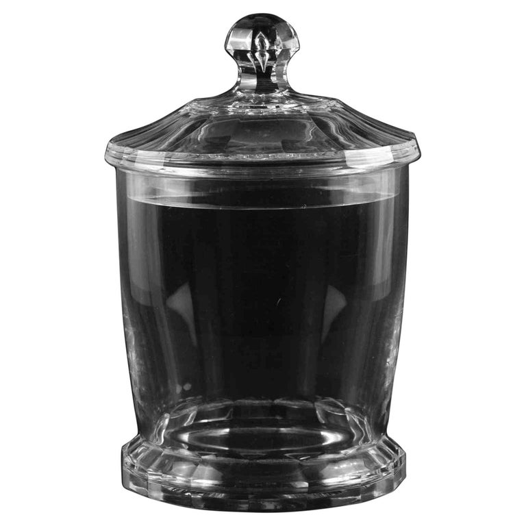 Vintage Glass Candy Box, 1970s For Sale at 1stDibs