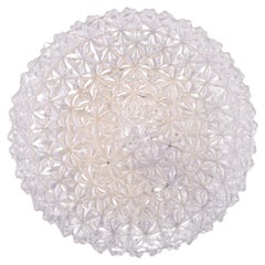 Retro Glass Ceiling Lamp Made of Thick Glass, 60/70