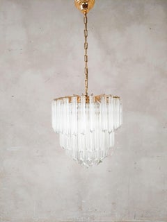 Lustre en verre vintage de Venini des années 1970