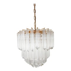 Lustre en verre vintage de Venini des années 1970