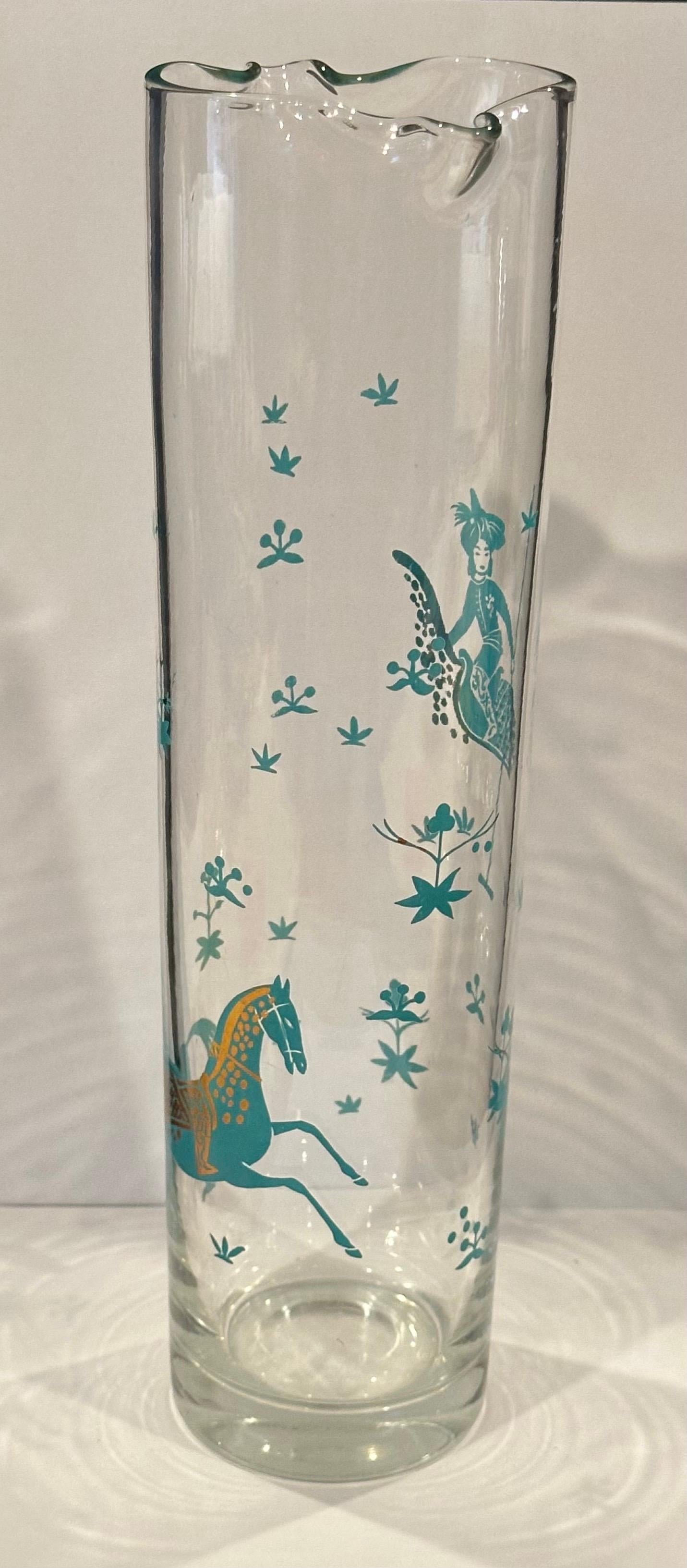 Jarra de cristal vintage para cóctel / Martini en Bueno estado para la venta en San Diego, CA