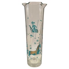 Vintage Glass Cocktail / Martini Pitcher