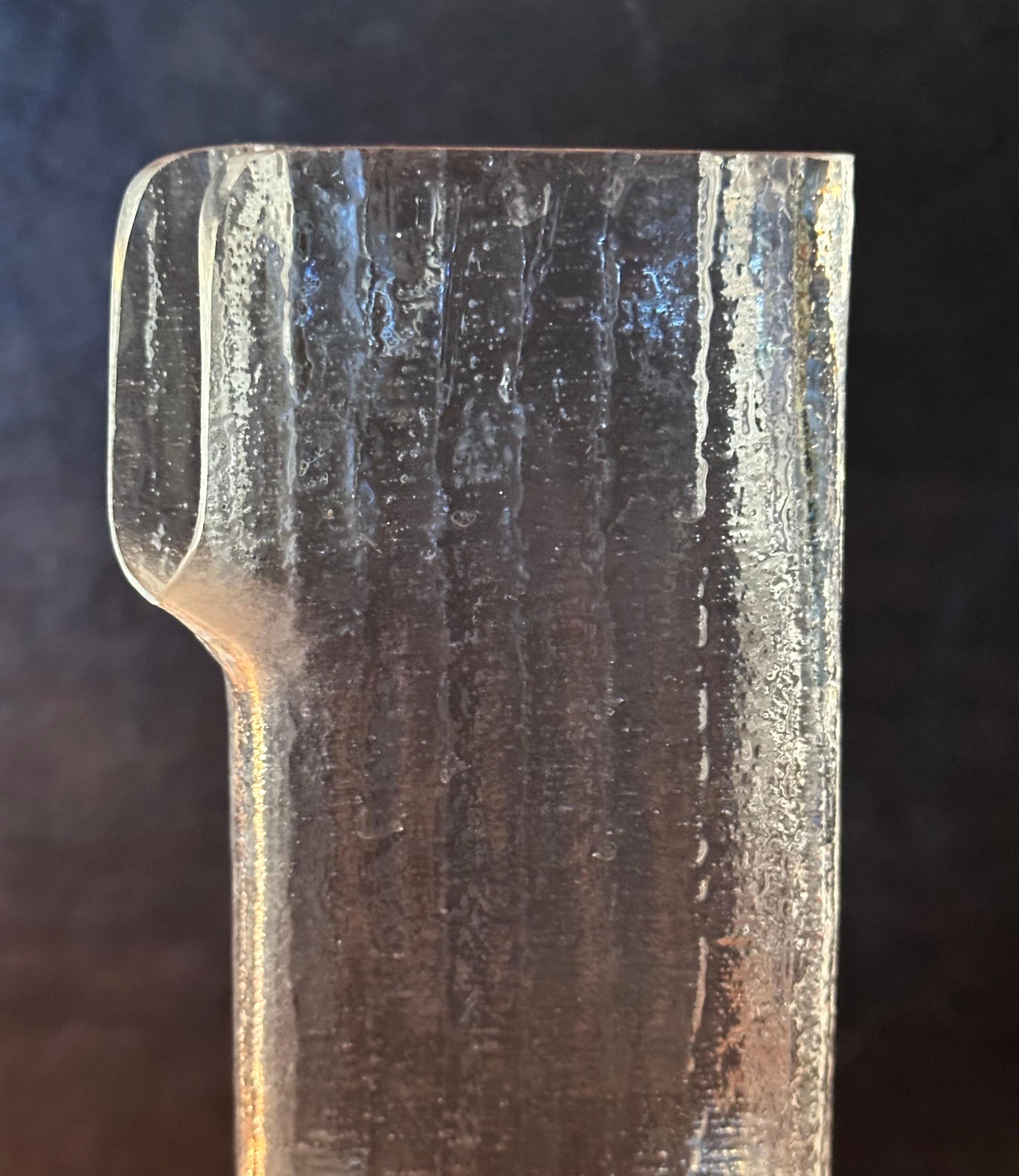 Vintage Glass Cocktail or Martini Pitcher by Reidel For Sale 1