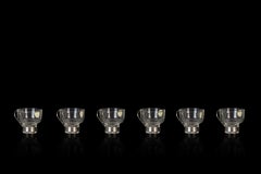 Vintage Glass Coffee Set, Italy, 1970s