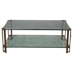 Vintage-Couchtisch aus Glas von Peter Ghyczy, Modell T24