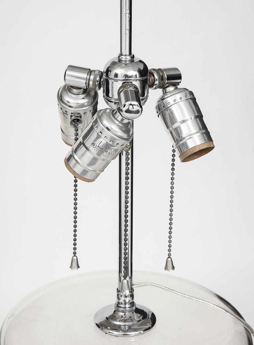 Vintage Glaszylinder Lampe im Zustand „Gut“ im Angebot in New York, NY